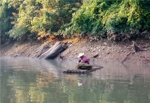 野钓澜沧江纳板河，边赏美景边钓鱼