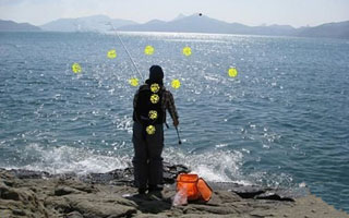 浅谈矶钓诱饵的正确施撒方法