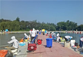 潍坊市第七届全民健身运动会钓鱼比赛举行