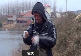 三本先生：早春水库边杂草头垂钓大鲫鱼（上）[视频]