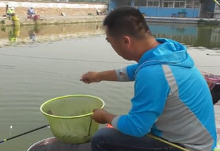 陪着地瓜去钓鱼之北京鑫源罗非 [视频]