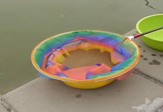 陪着地瓜去钓鱼 浮水颗粒的开饵方式 [视频]