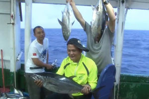 大家一起玩海钓之文昌深海船钓之旅 [视频]