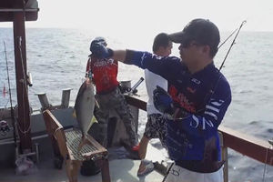淡水路亚达人挑战深海船钓 克服晕船只为挑战大鱼 [视频]